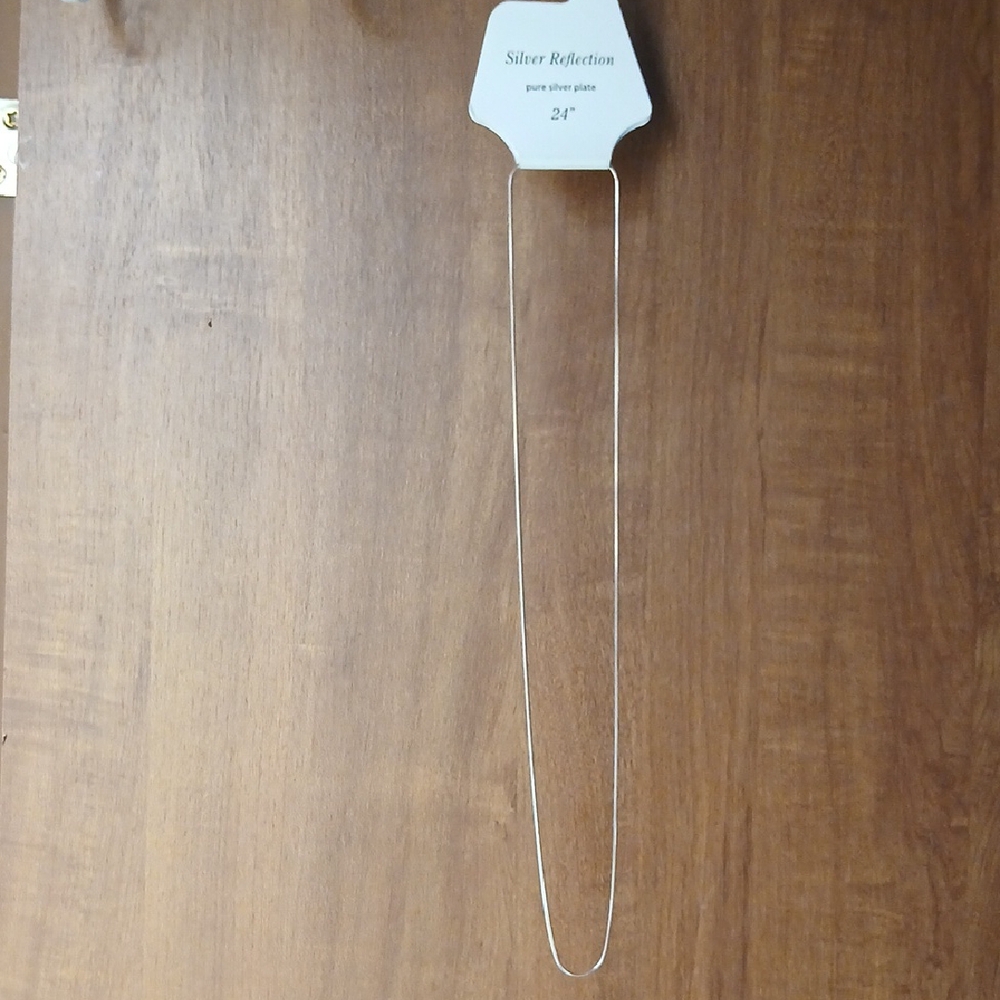 Minimalist Silver Chain Necklace